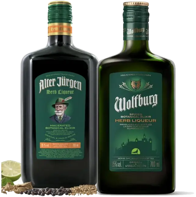 Alter Jürgen herb liqueur